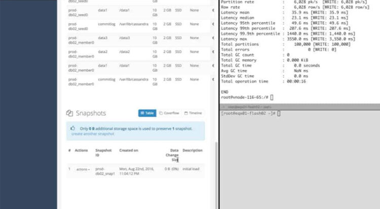 Cassandra: Snapshot, Clone and Time Travel