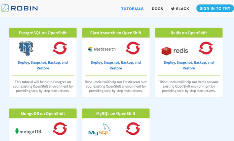 End-to-end Robin CNS on OpenShift Tutorials