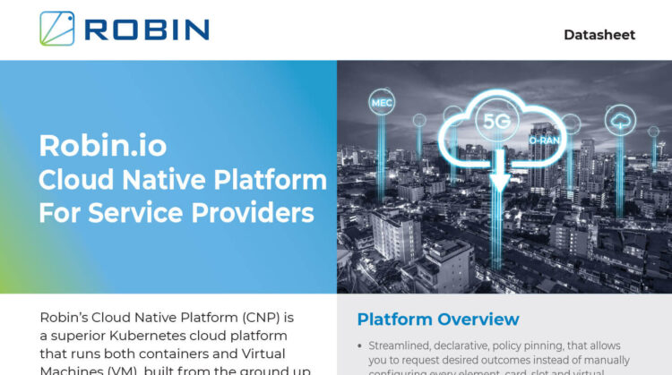 Cloud Native Platform For Providers Data Sheet