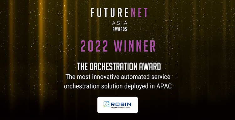 Orchestration Award at FutureNet Asia 2022